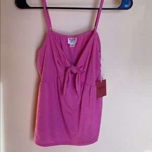 Pink tank top NWT